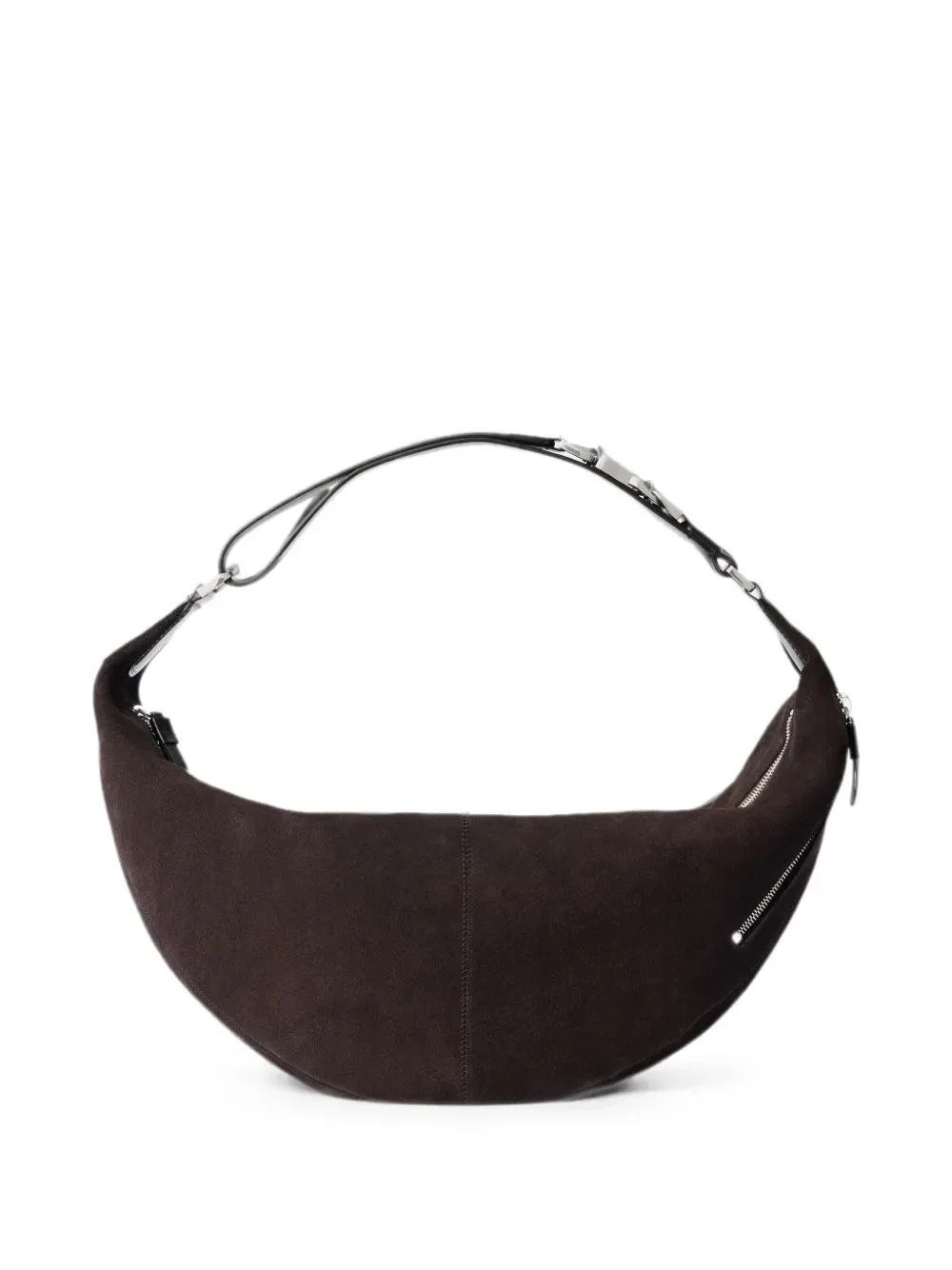 QUIVER CLIP BAG IN SUEDE LEATHER - 1