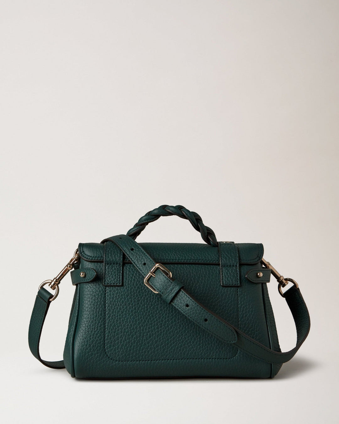Mini Alexa Mulberry Green Heavy Grain - 2