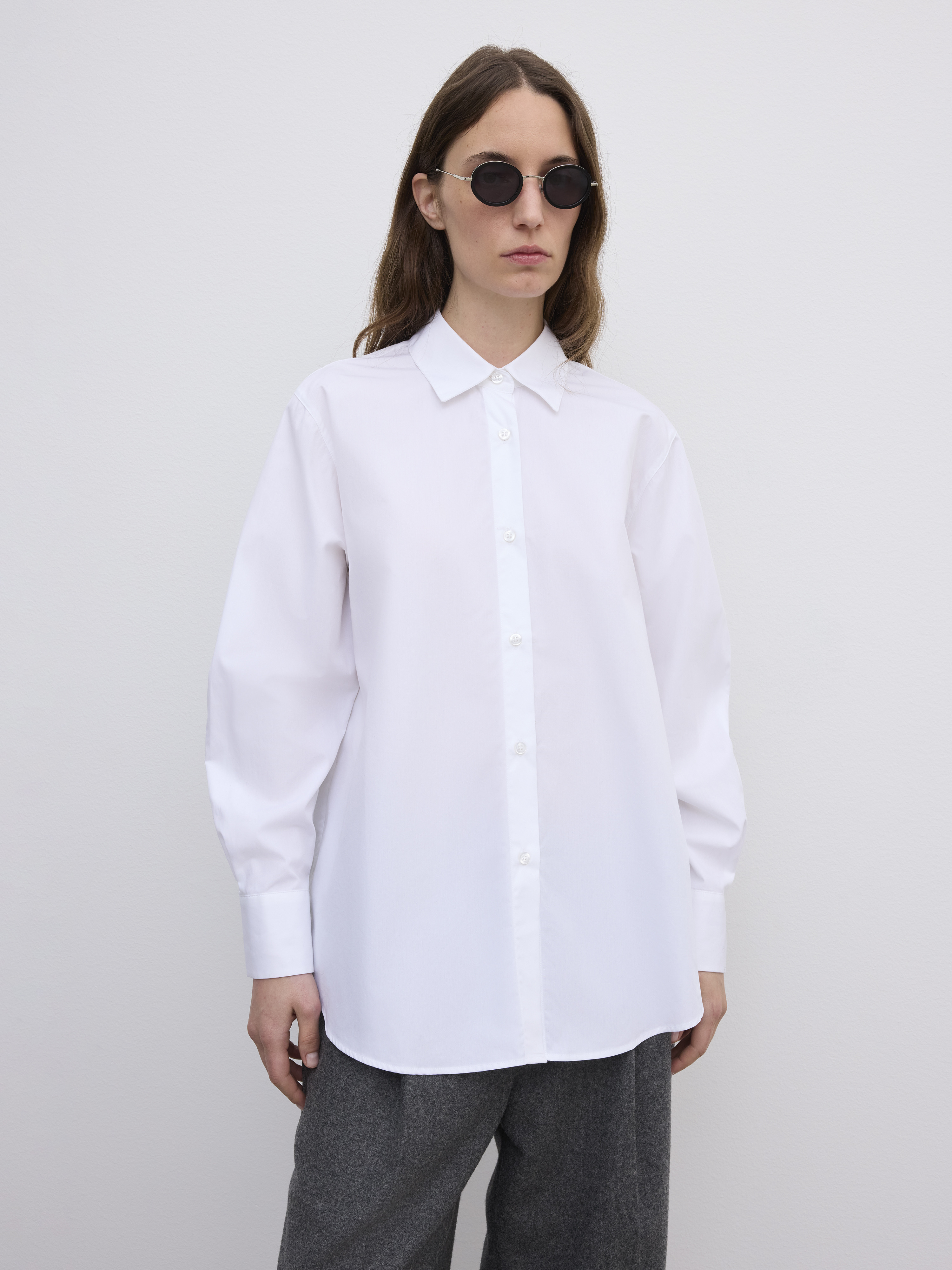 Relaxed Poplin Shirt - 3