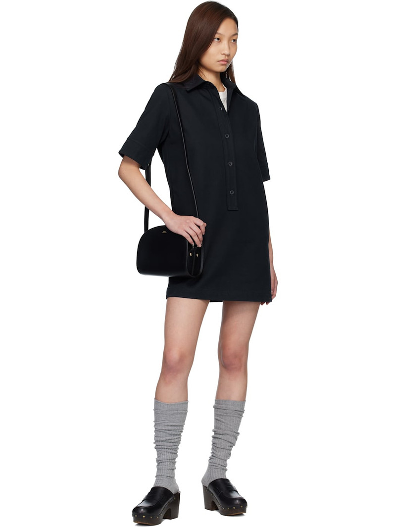 A.P.C. Black 'Les Sabots' Heels outlook