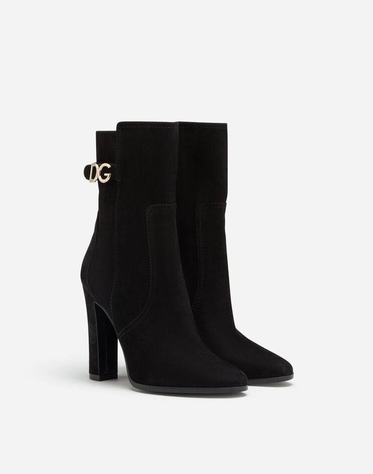 Ankle boots in suede with DG logo - 2