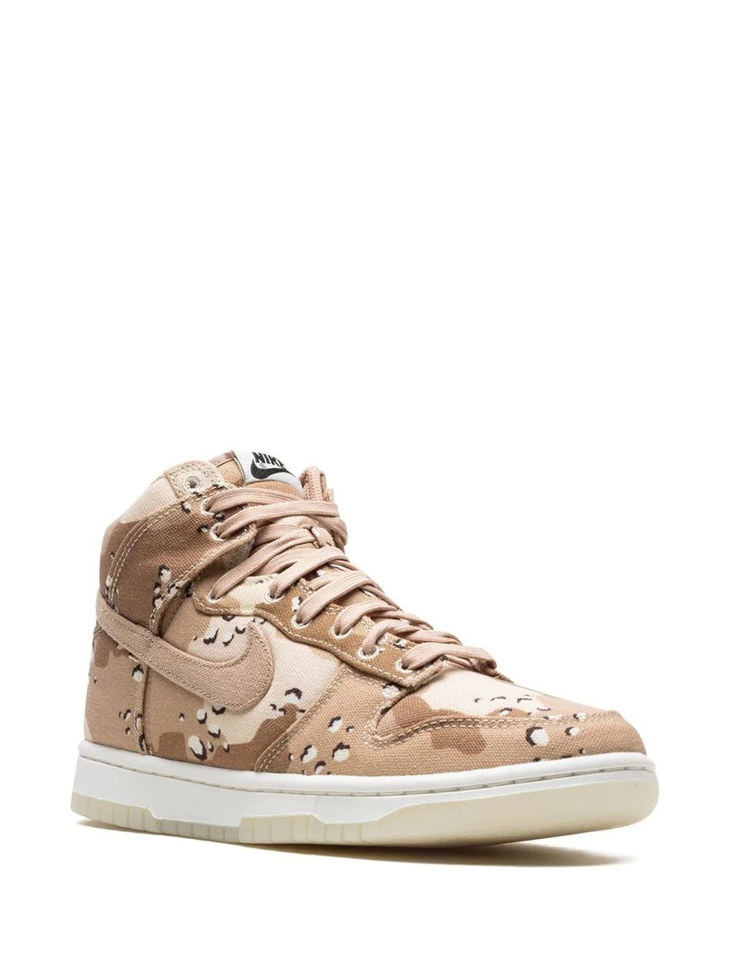 Nike camouflage-print Dunk High sneakers outlook