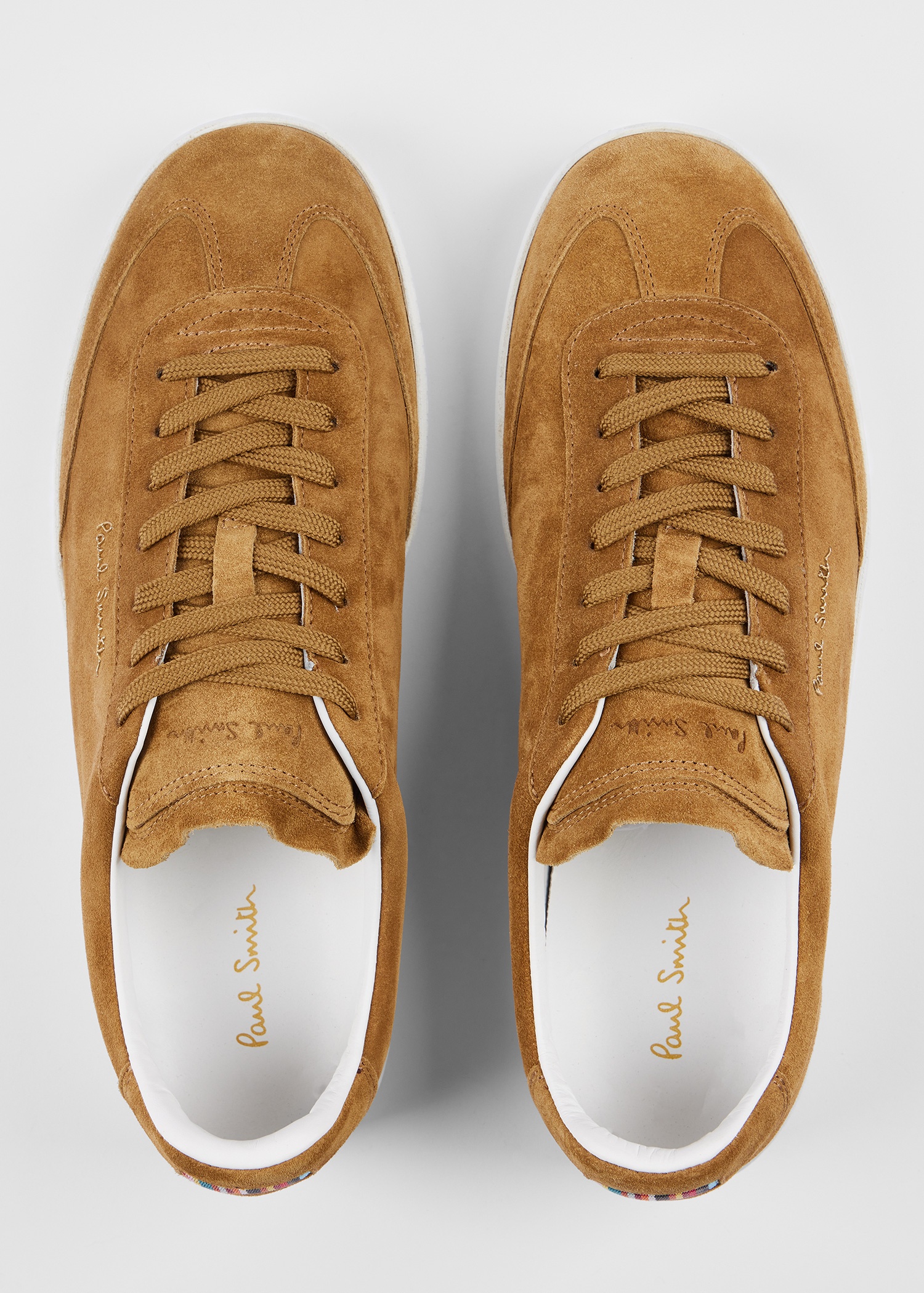 Sand Suede 'Como' Trainers - 3