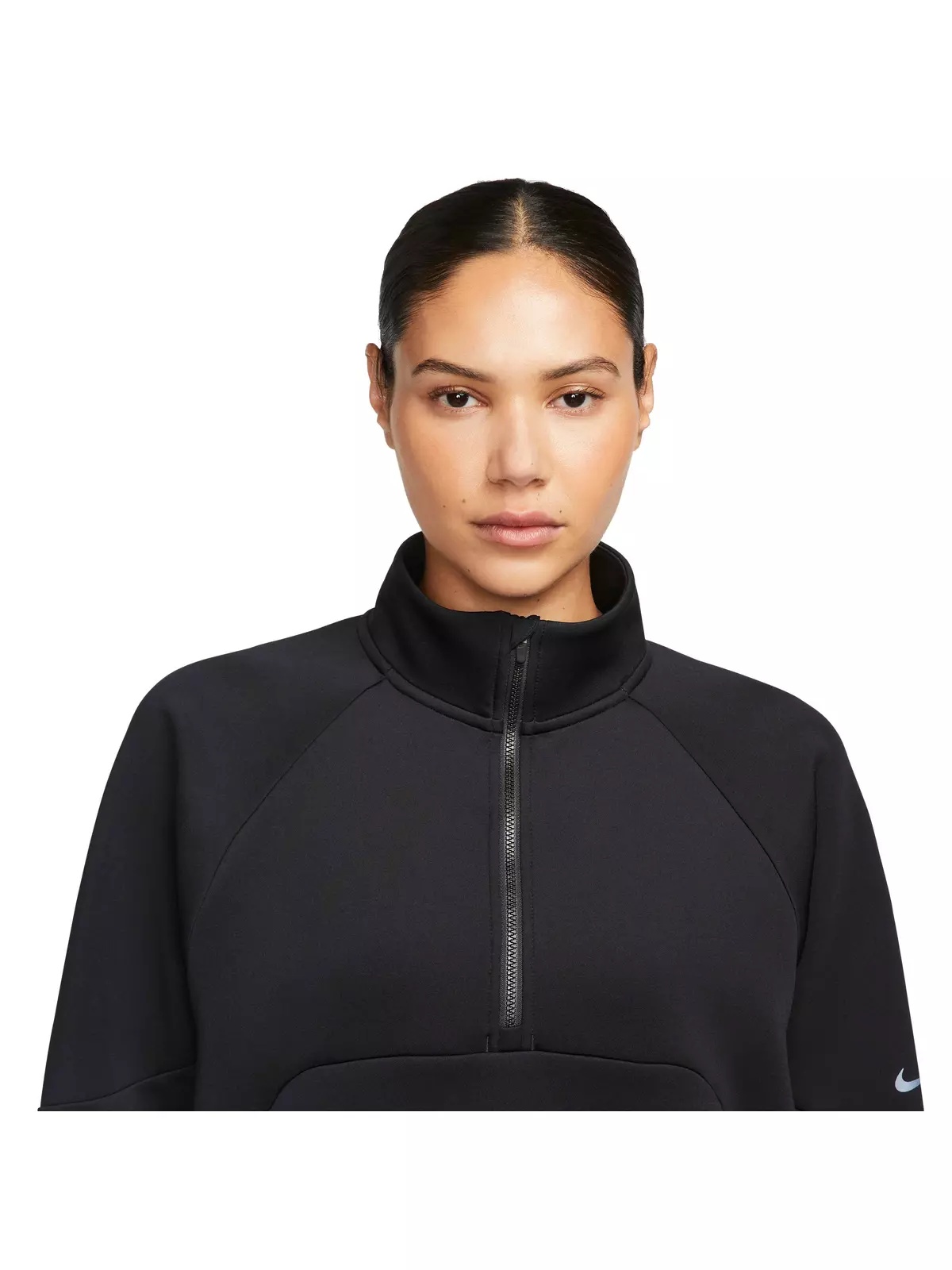 Women's Dri-FIT Prima 1/2 Zip Training Top - Black - 3
