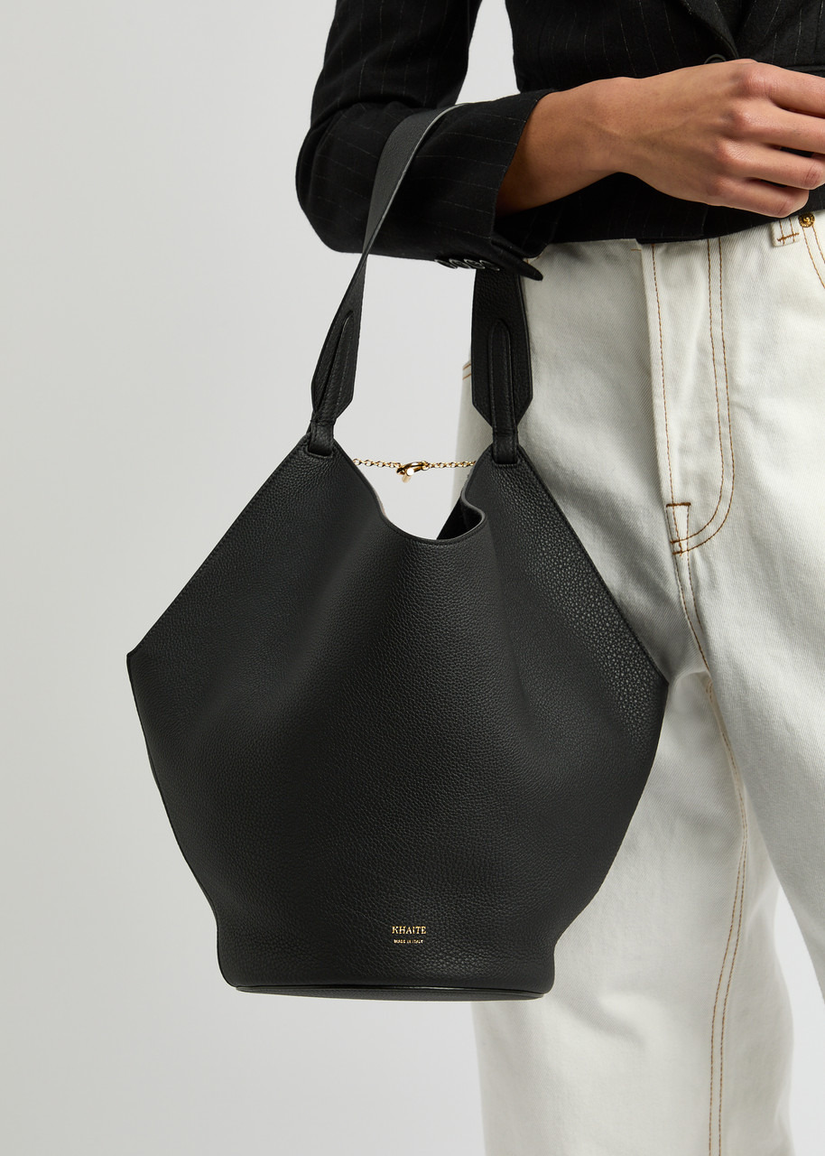 Khaite Lotus Small Leather Tote - 5
