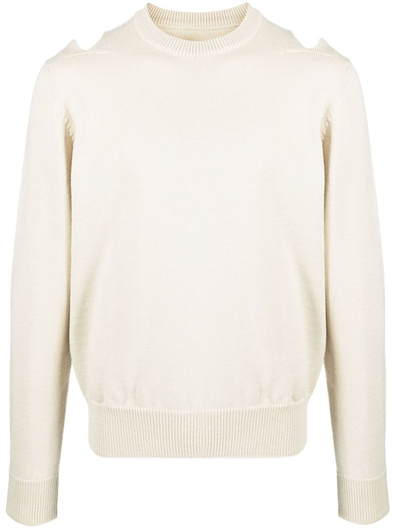 cut-out wool jumper 1