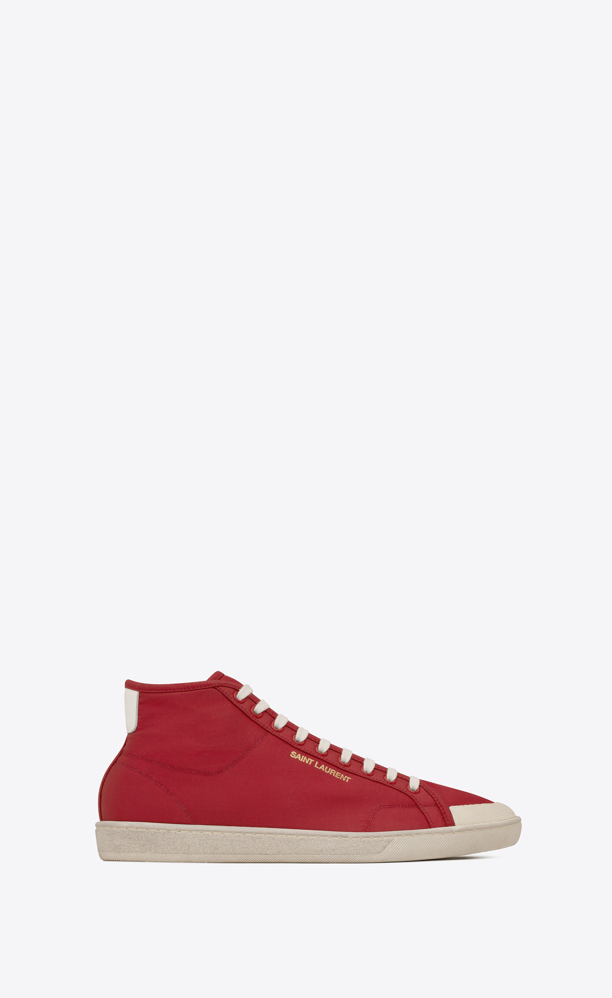 court classic sl/39 mid-top sneakers in nylon and leather - 1