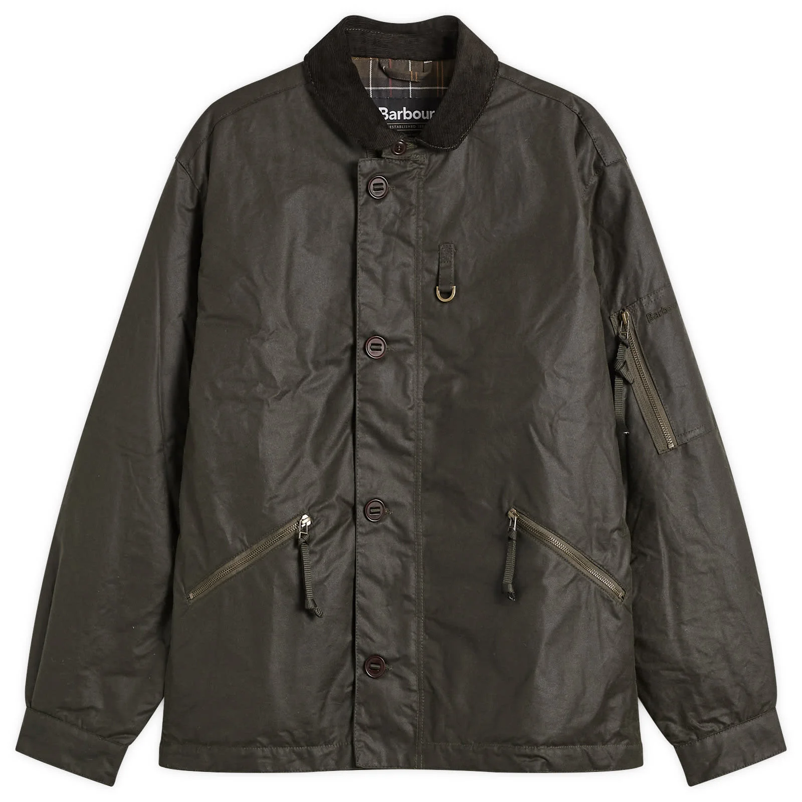 Barbour Heritage + Hanger Wax Deck Jacket - 1