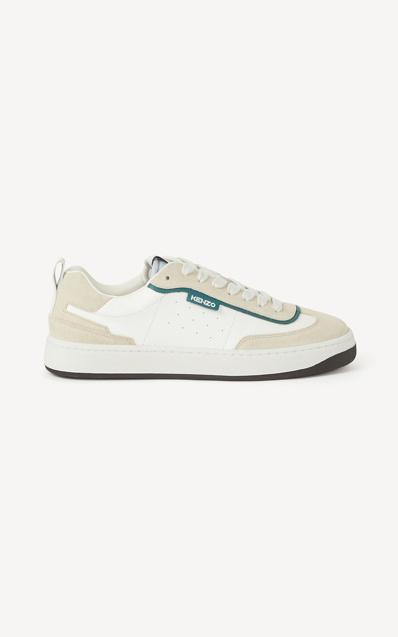 KENZO Kourt 80 leather trainers 1