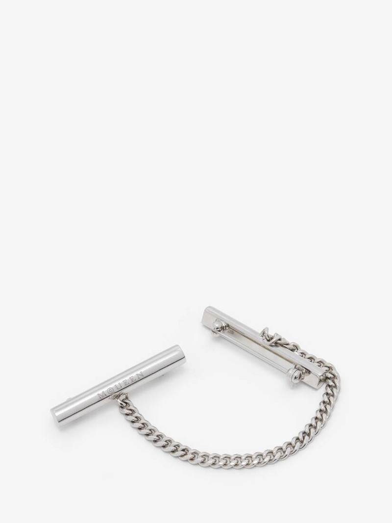 Alexander McQueen T-Bar Chain Brooch outlook