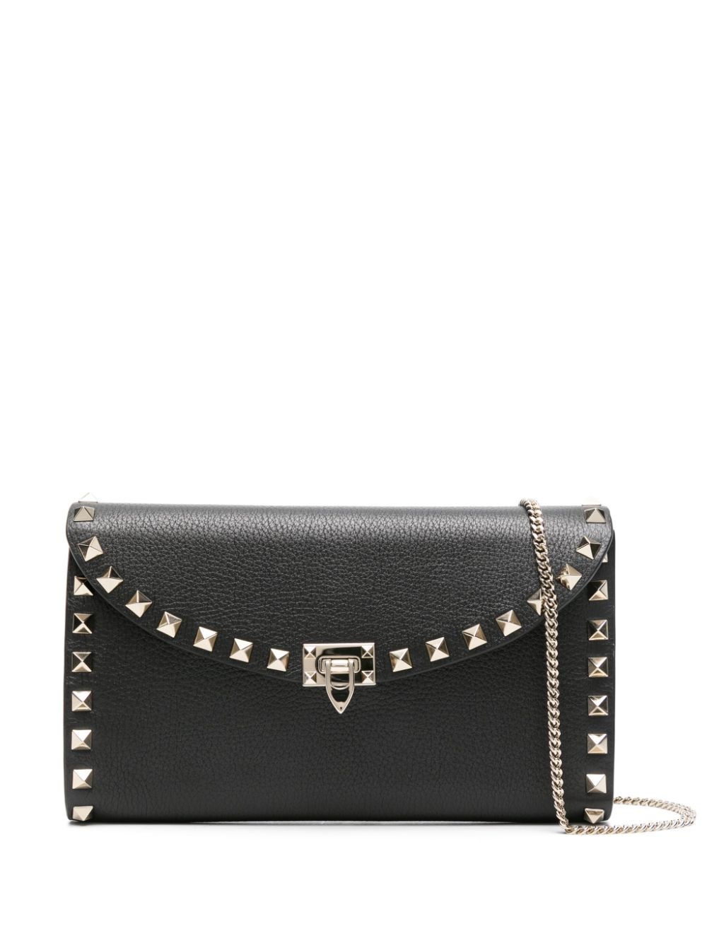 Rockstud leather crossbody bag - 1