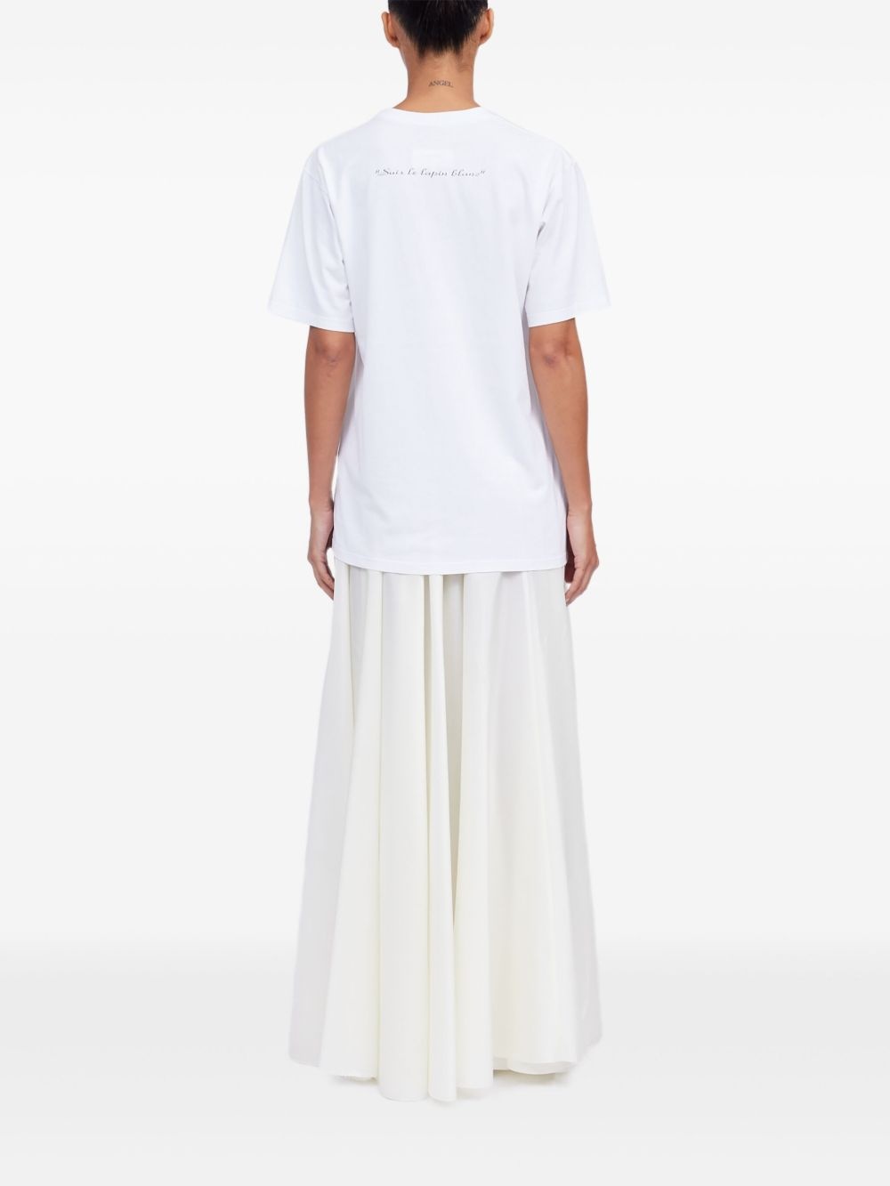 illustration-print T-shirt - 6