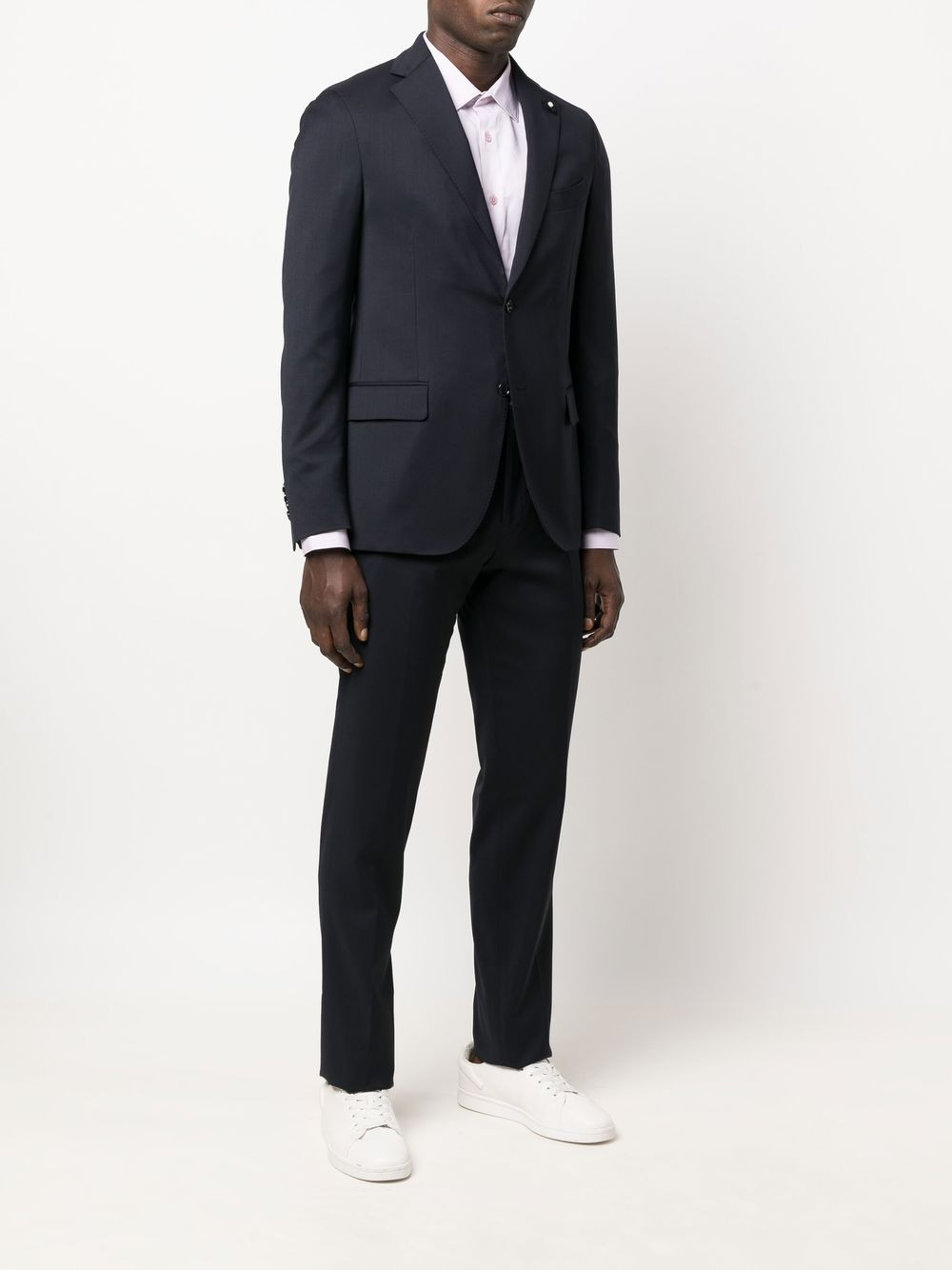 single-breasted two-piece suit - 3