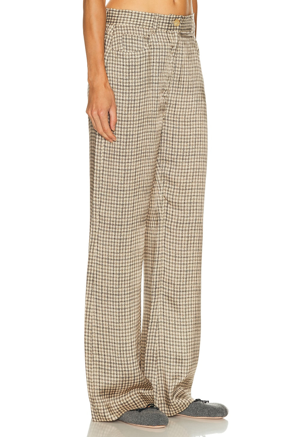 Poltana Fluid Check Pant - 2