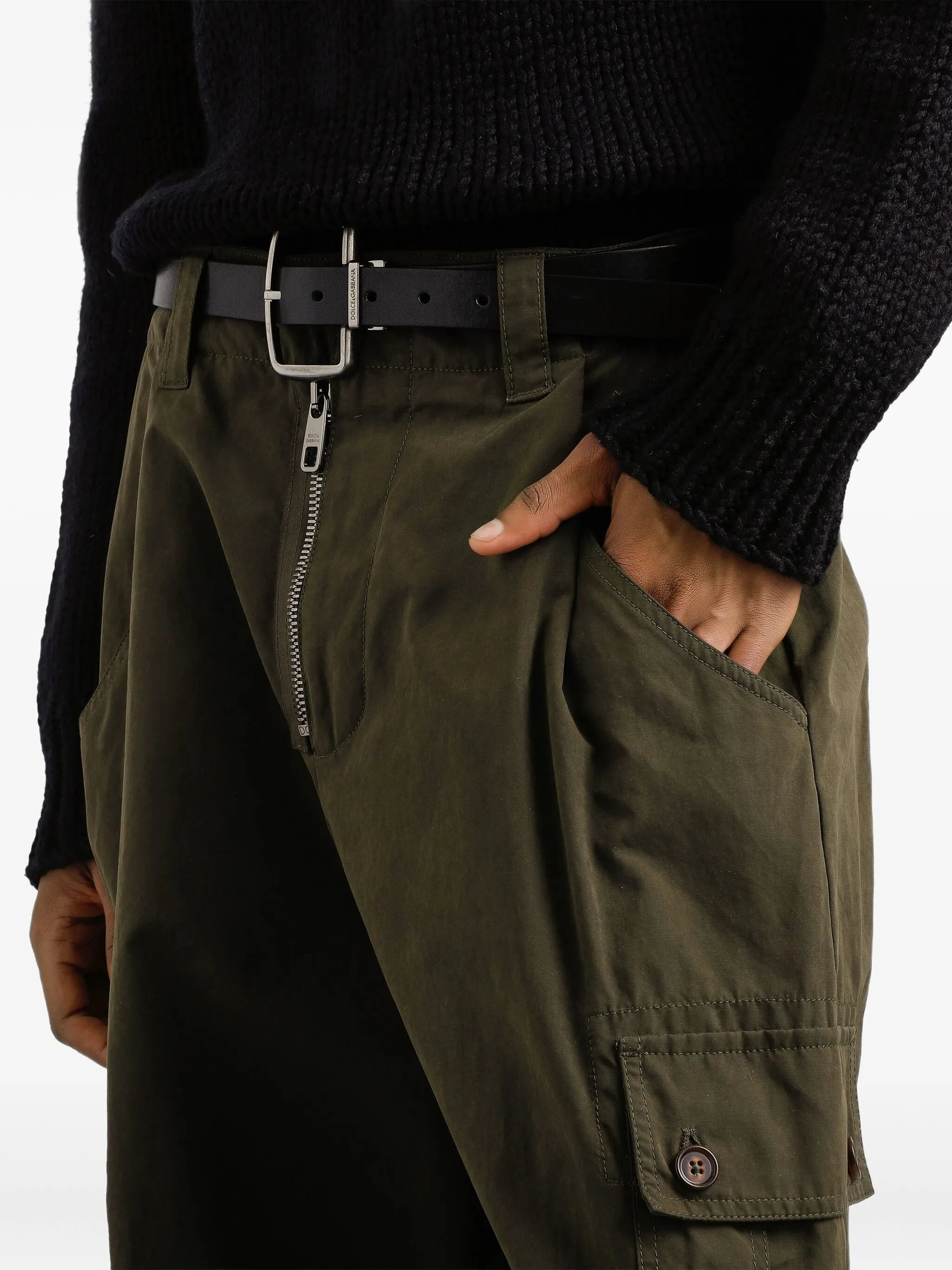 Dolce & Gabbana Zip-fastening Cargo Trousers - 5