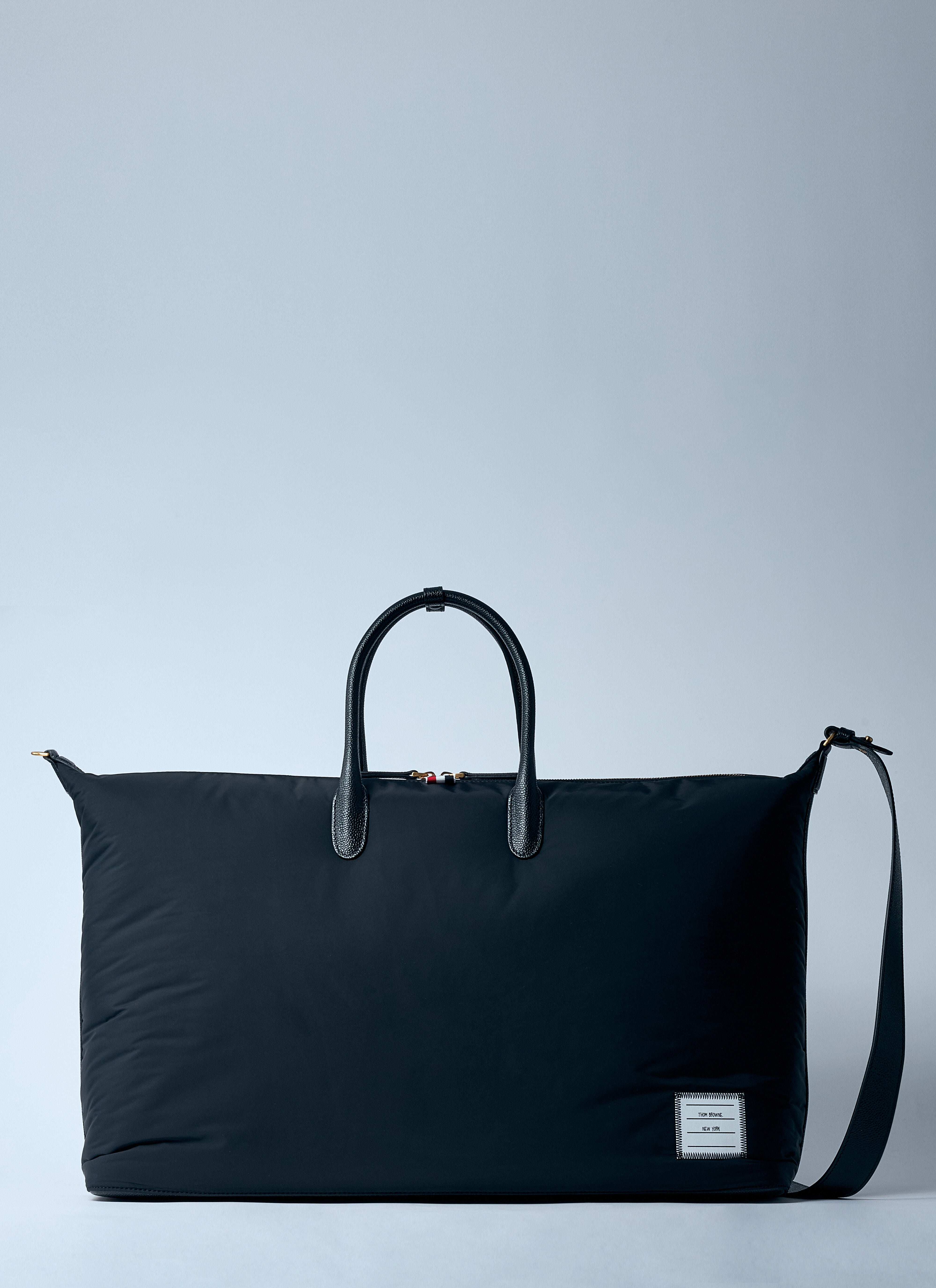 Thom Browne Men Poly Twill Duffle Bag - 1