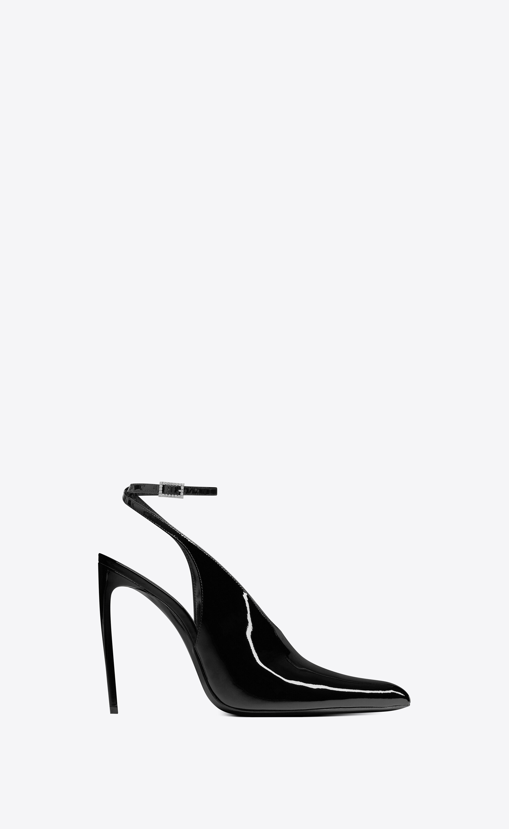 pulp slingback pumps in patent leather - 1