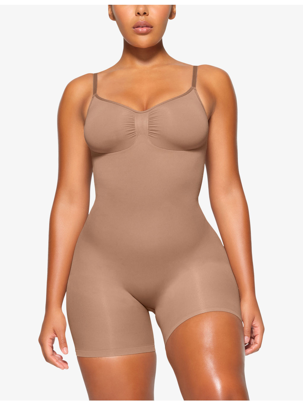 Sculpt ruched stretch-woven body - 2