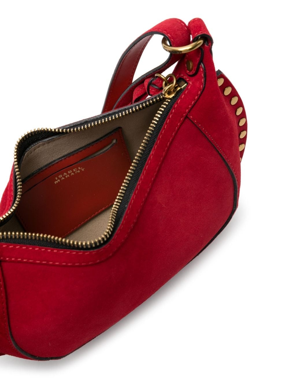 Oskan Moon suede shoulder bag - 5
