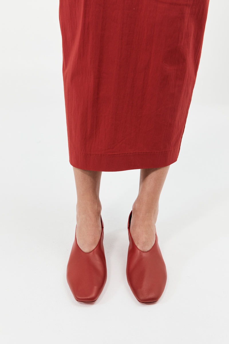 Soft Glove Heel - Rosso - 4
