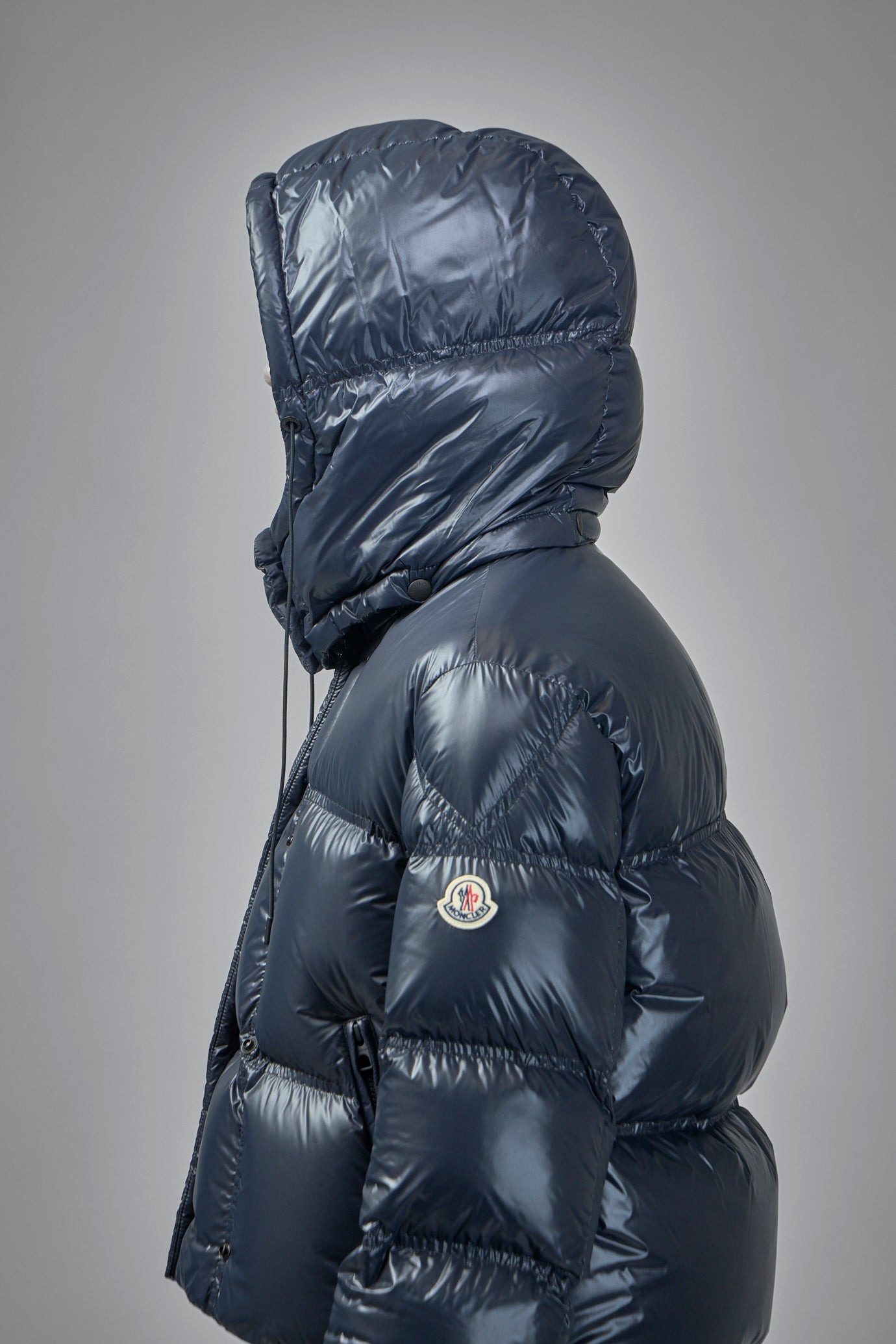 Erea Square-Quilted Hooded Short Down Jacket - 5