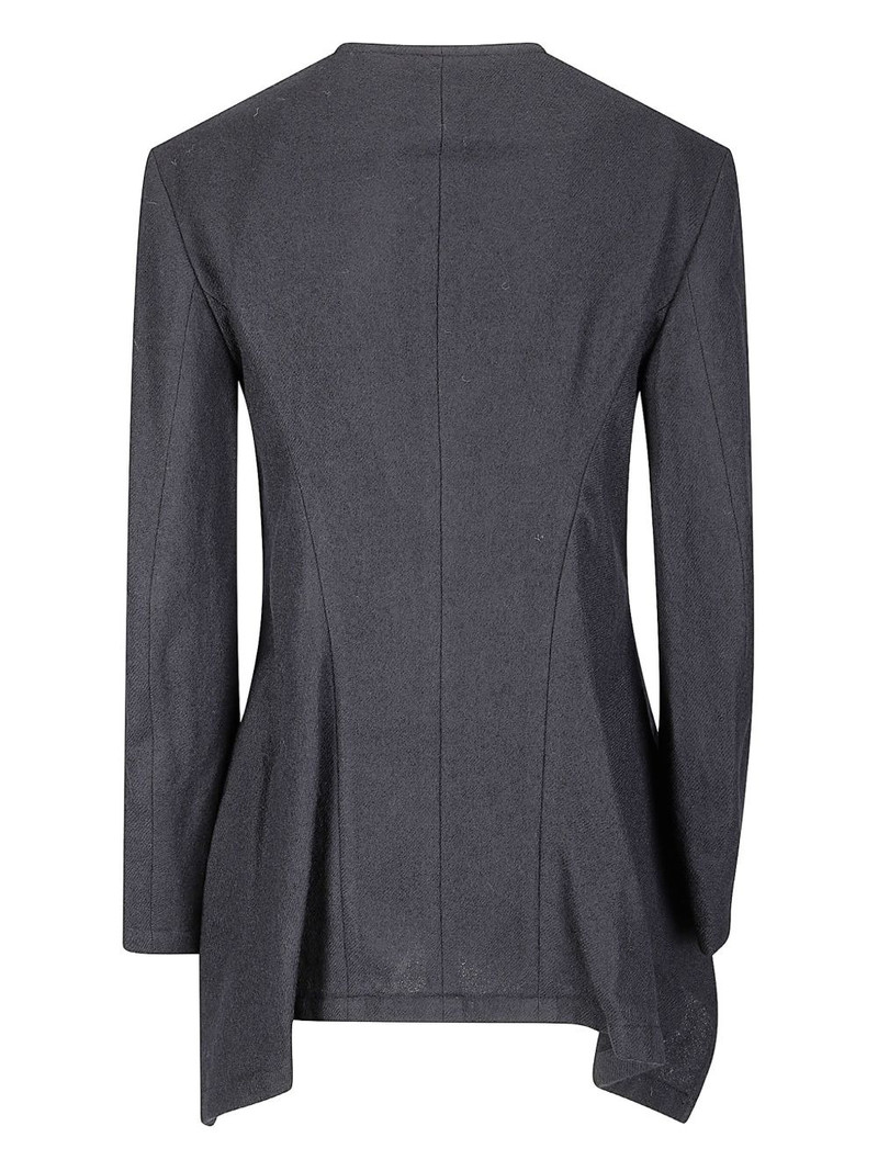 Yohji Yamamoto zip-up wool jacket outlook