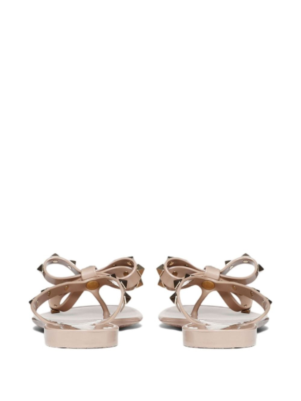 Rockstud bow sandals - 3