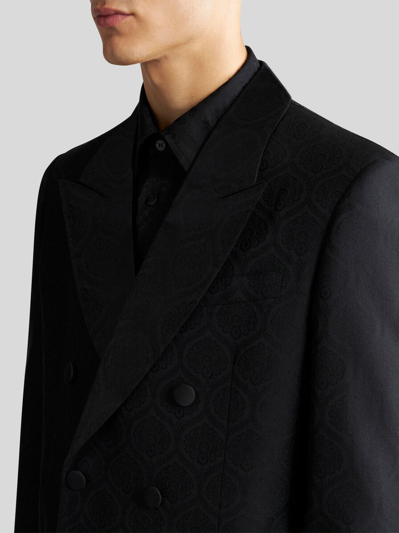 Etro WOOL AND COTTON JACQUARD JACKET outlook