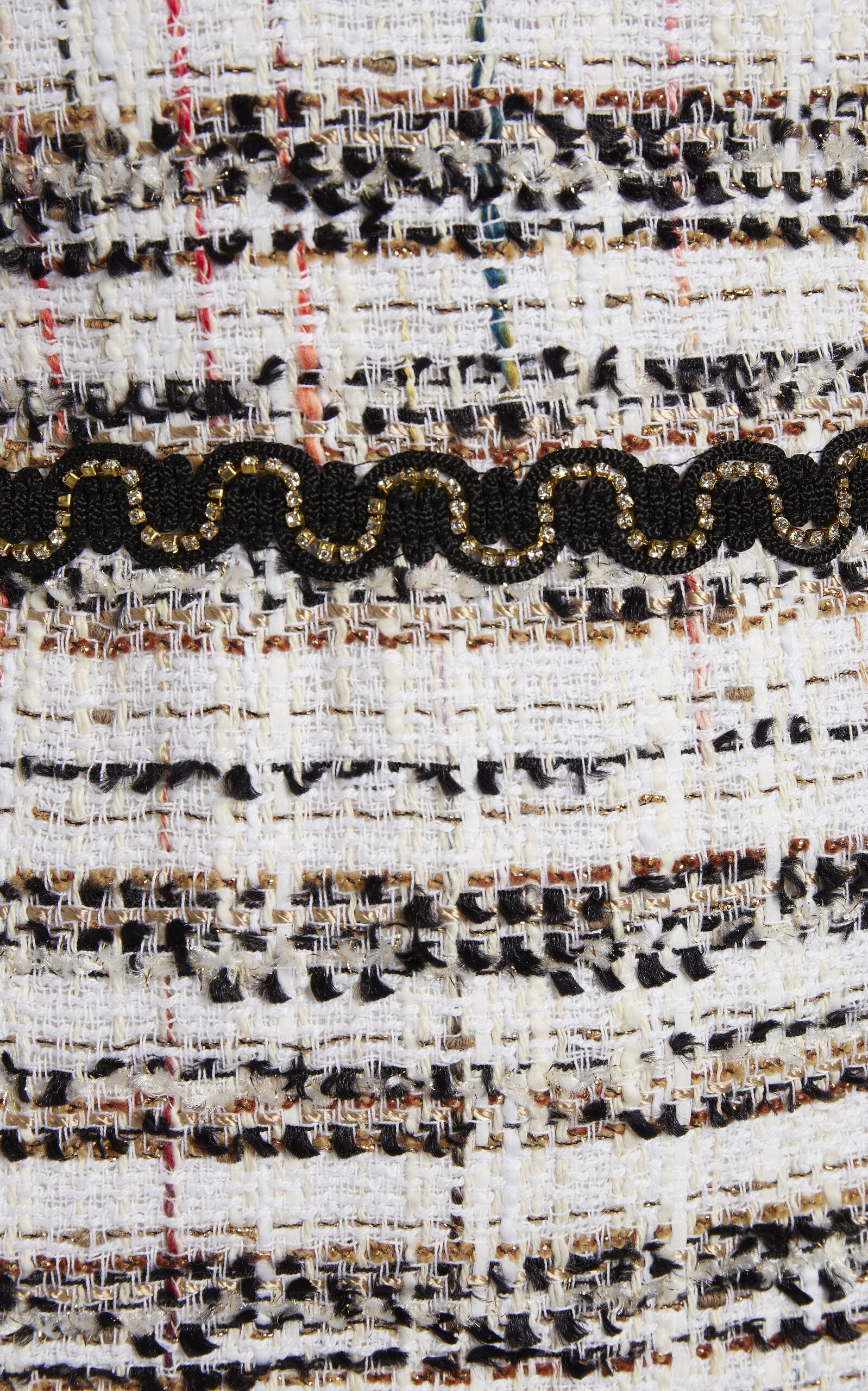 Textured Cotton-Blend Bouclé Mini Dress multi - 3