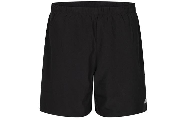ASICS Logo with Back Zip Pocket Shorts 'Black' 2011D048-001 - 2