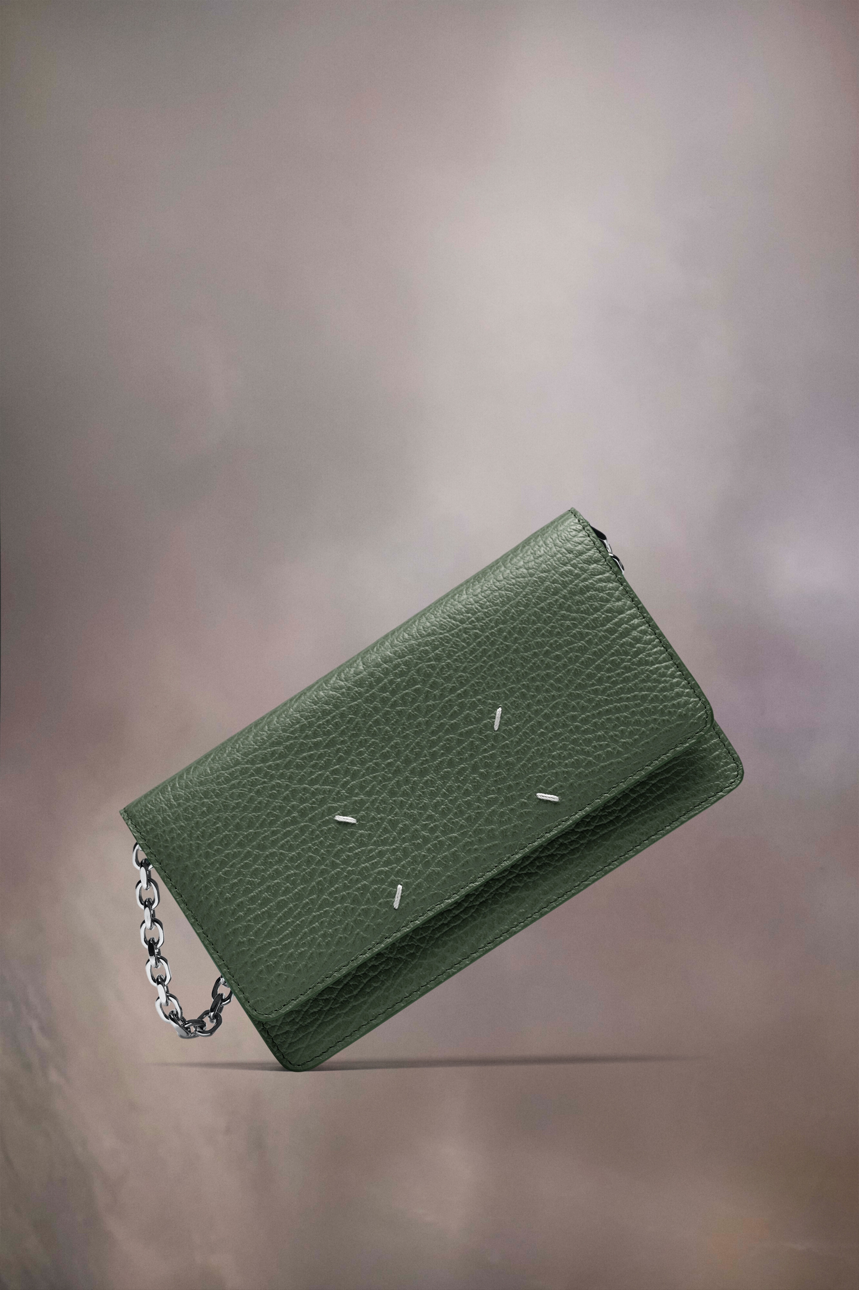 Four stitches chain wallet - 1