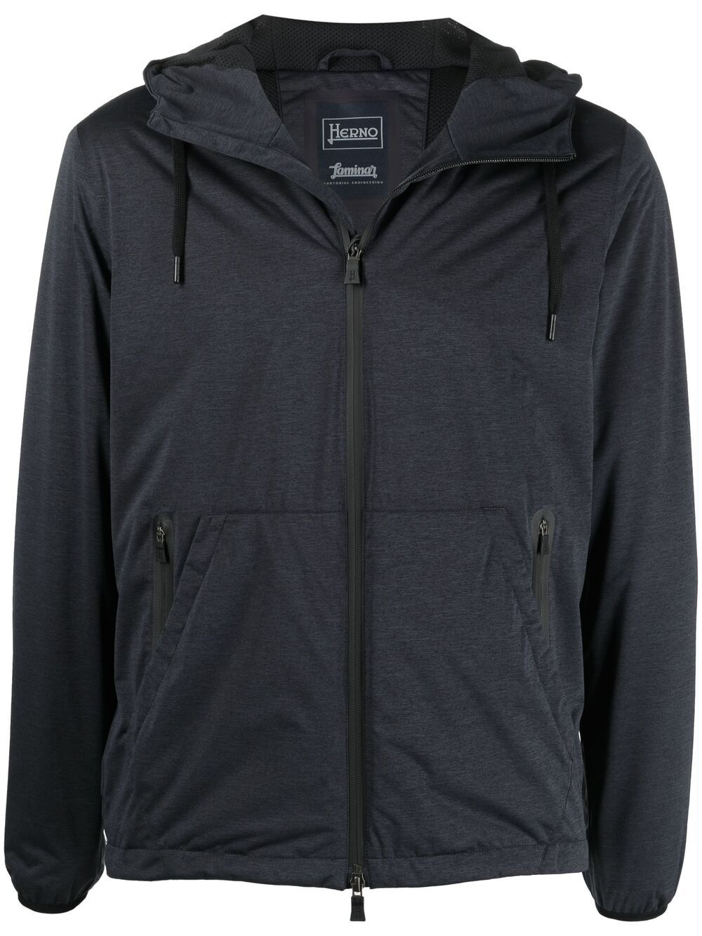 lightweight hooded jacket - 1