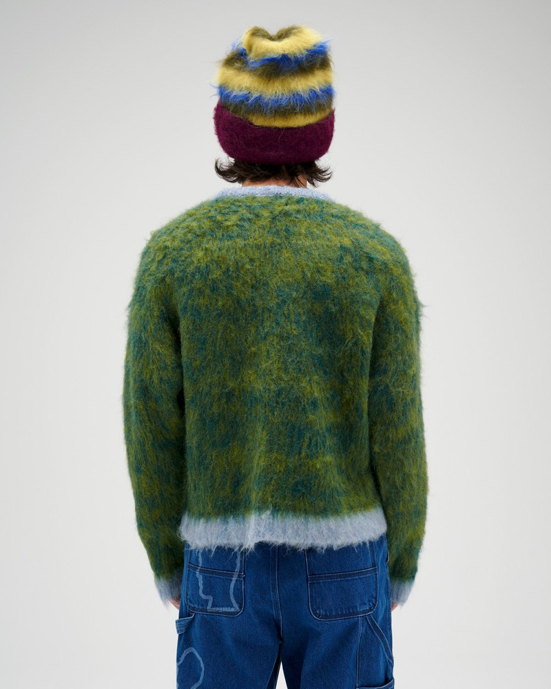 Marled Alpaca Crewneck Sweater - Mallard 6
