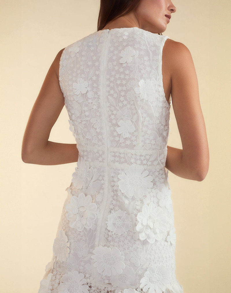 Blooming Lace Cocktail Dress 8