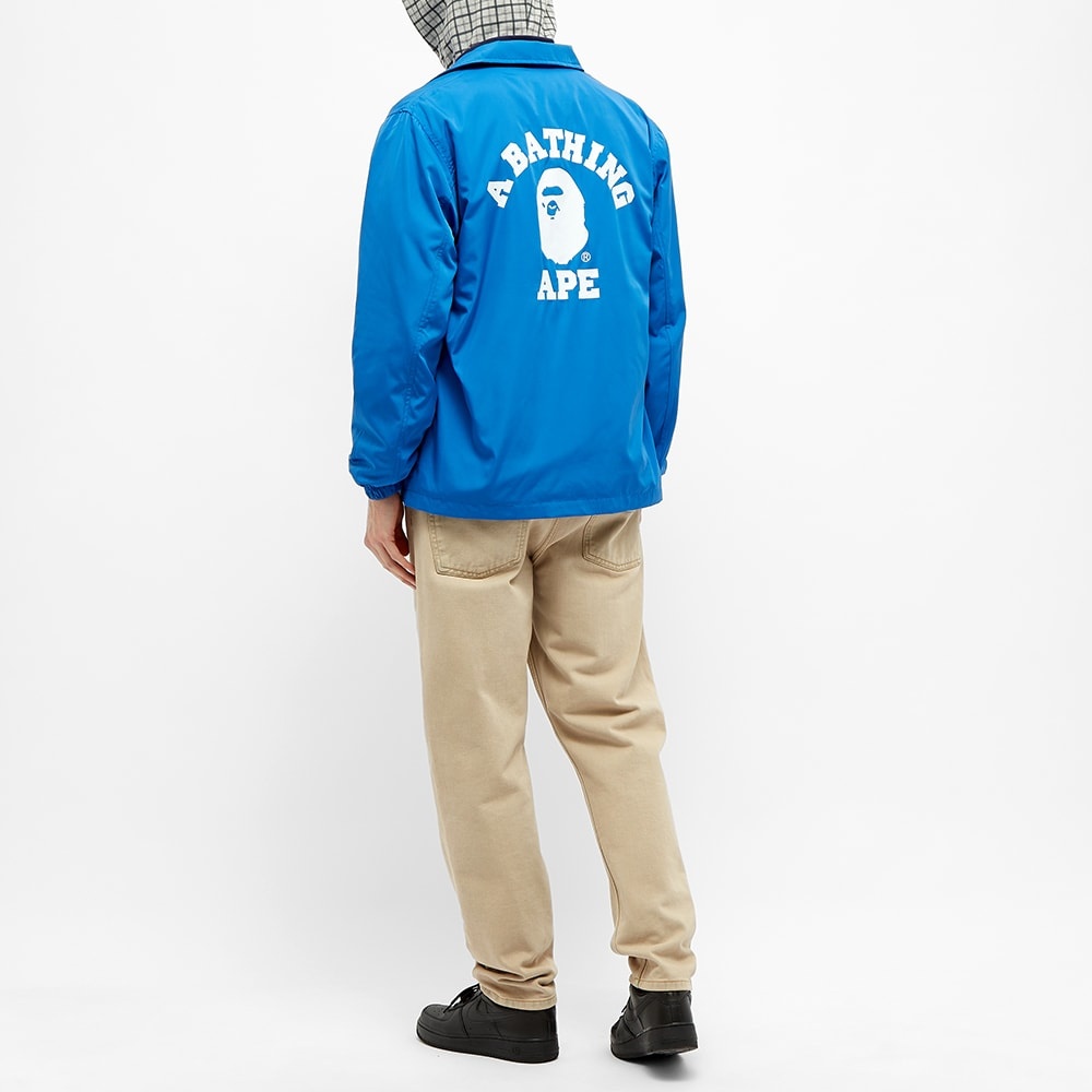 A Bathing Ape College Coach Jacket - 7