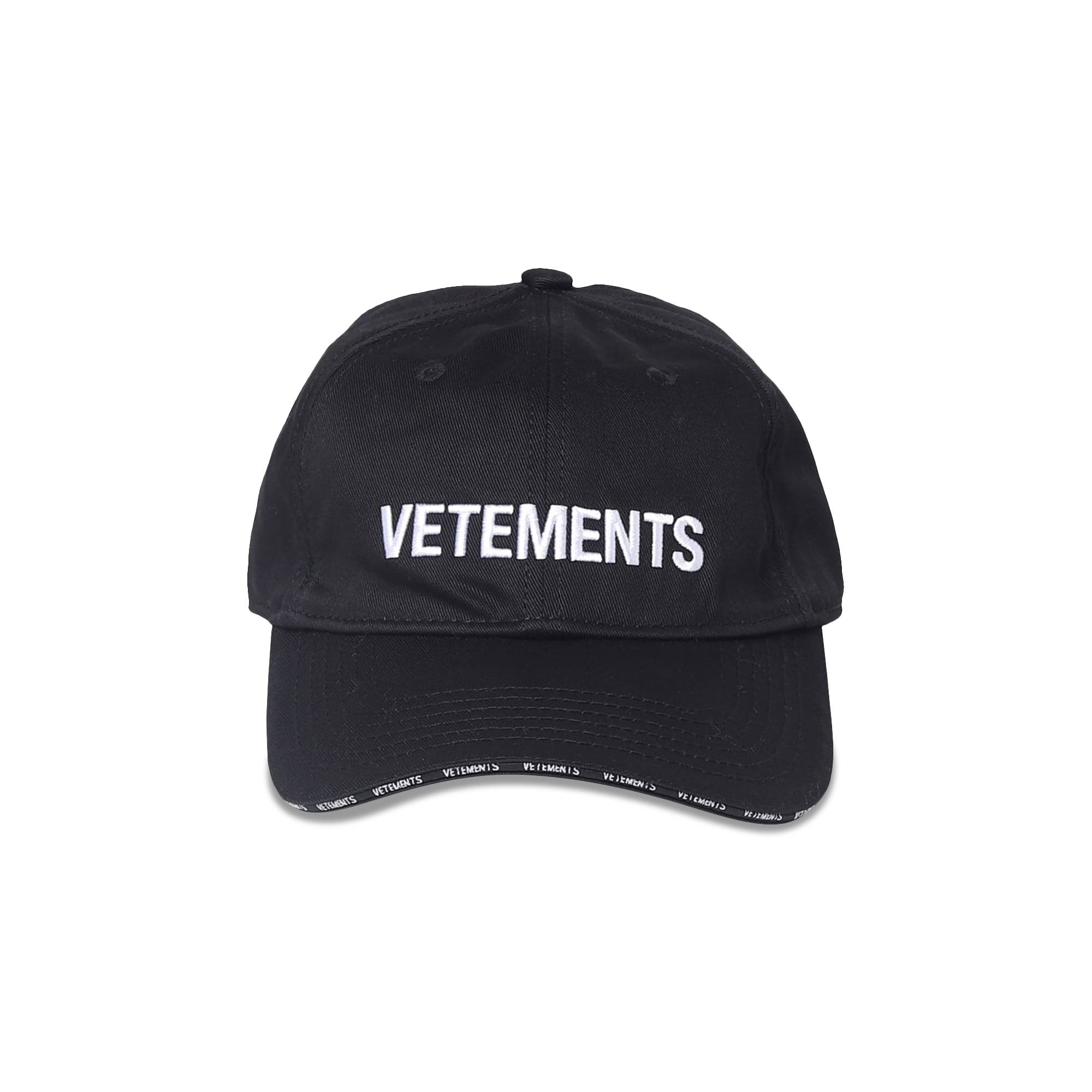 Vetements Iconic Logo Cap 'Black' - 1