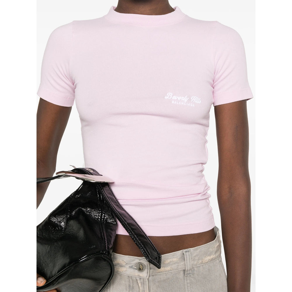 Balenciaga Pink Tops - T-Shirts & Jerseys Women - 4