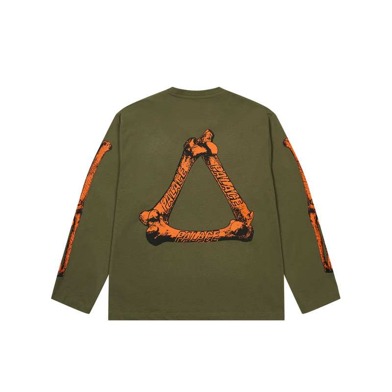 TRI-BONE LONGSLEEVE THE DEEP GREEN - 1
