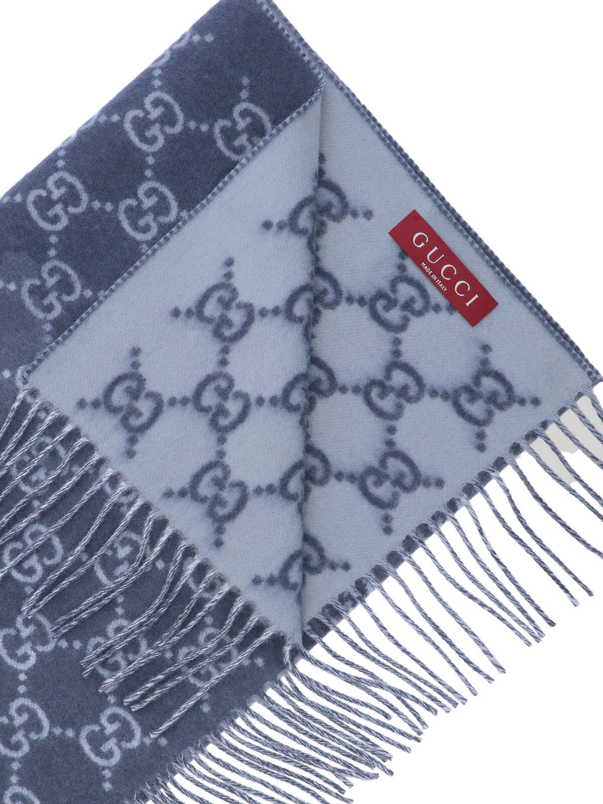 'GG' CASHMERE SCARF - 3