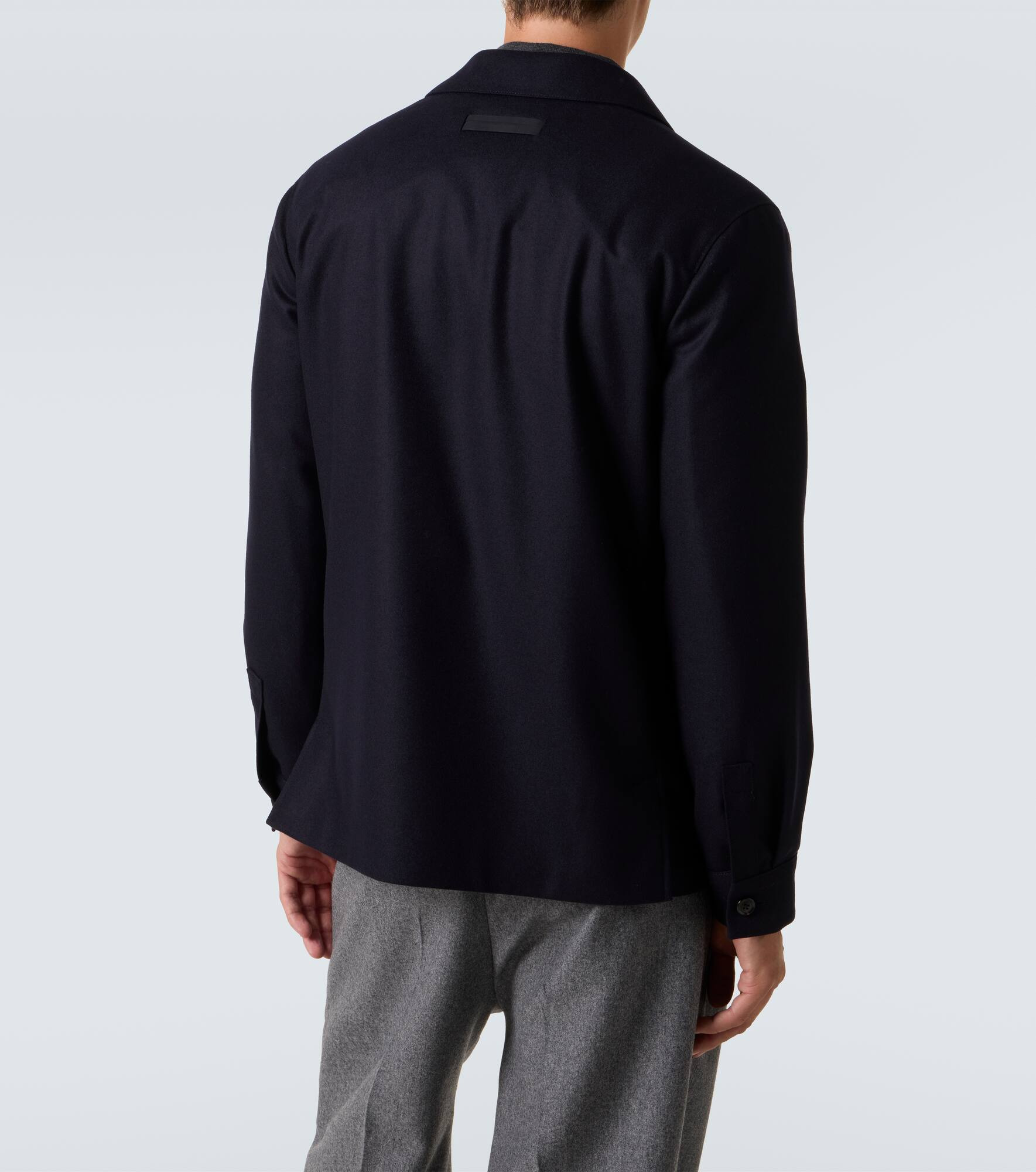 Wool overshirt - 4