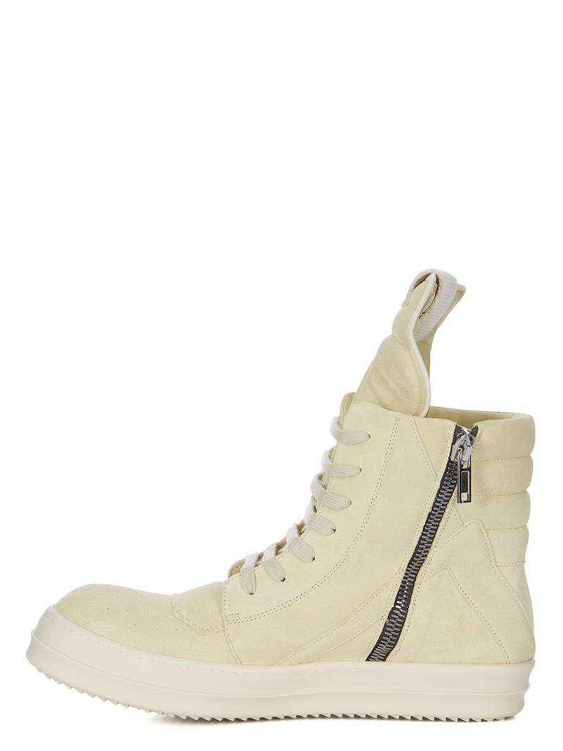Rick Owens Geobasket suede high-top sneakers outlook