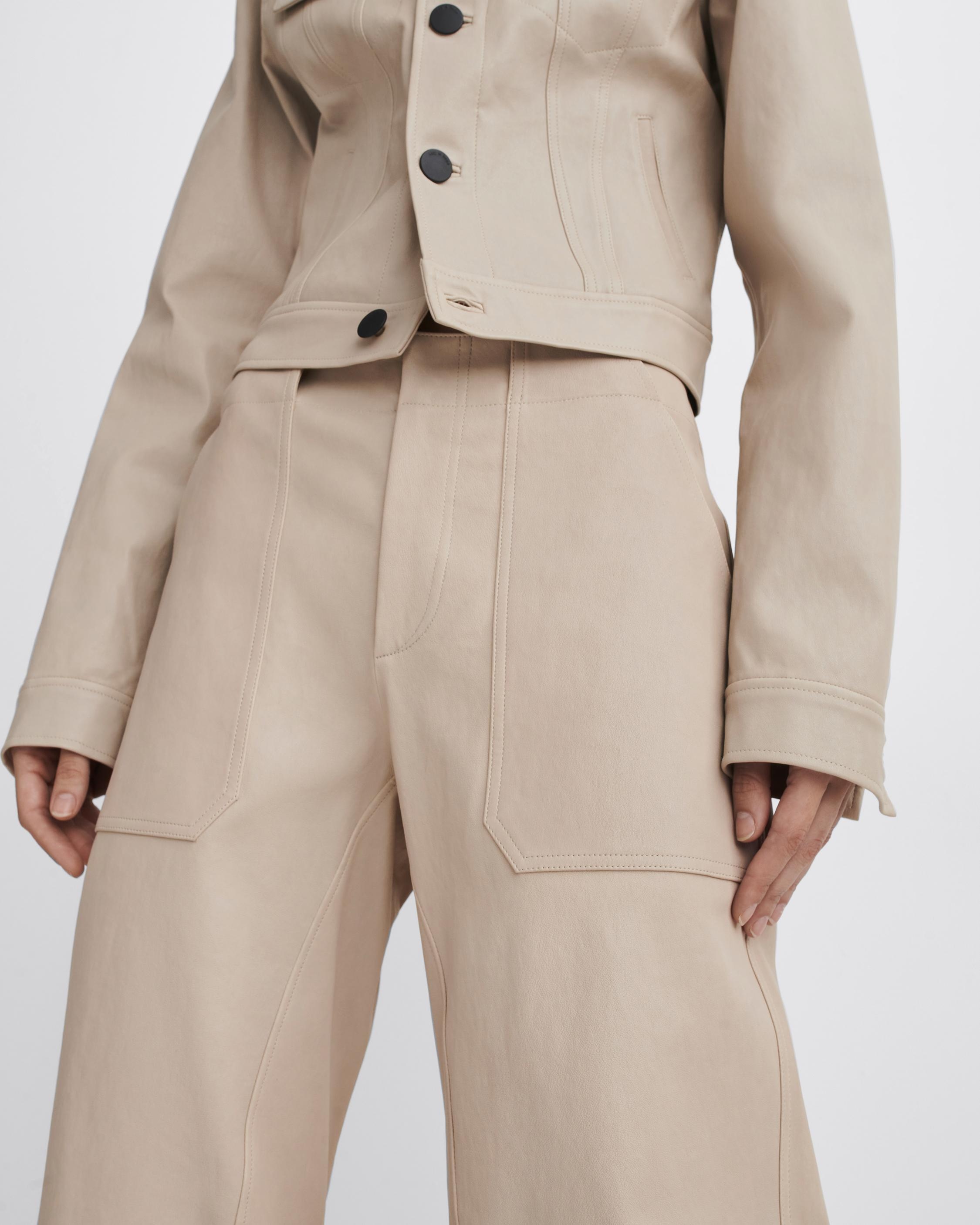 Leyton Workwear Leather Pant
Relaxed Fit - 6