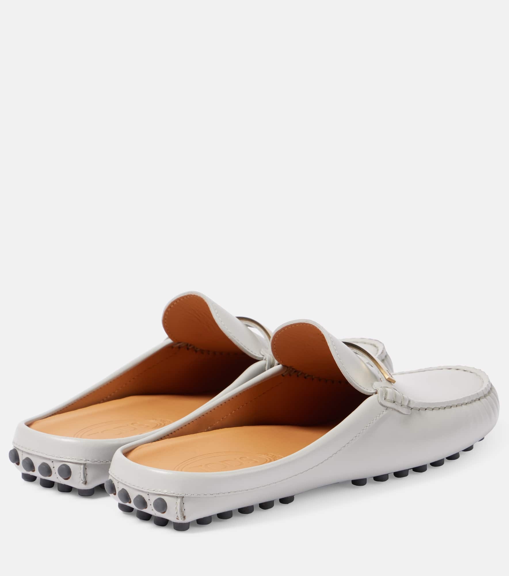 Gommino leather mules - 2