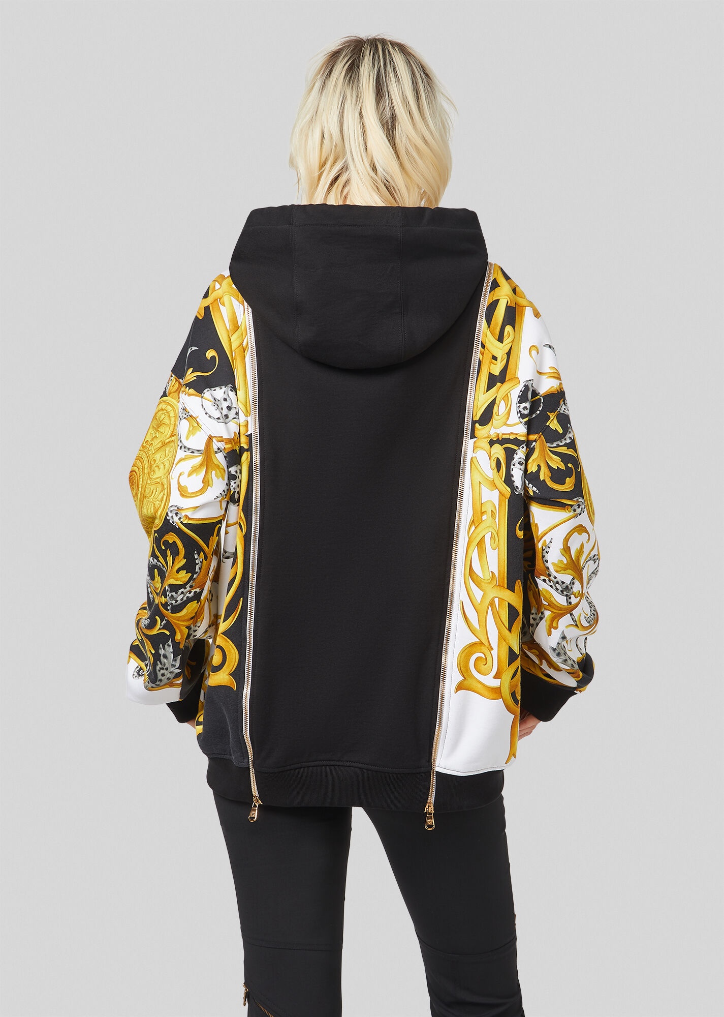 Barocco Acanthus Print Hoodie - 3