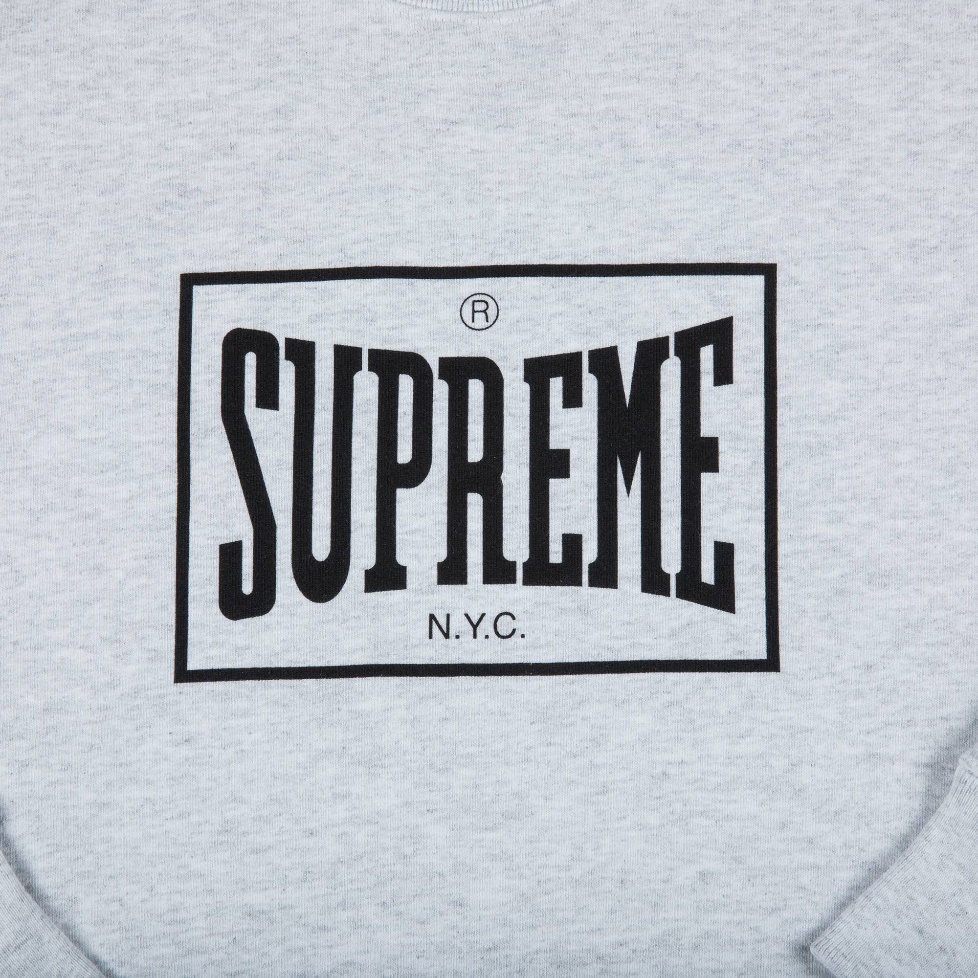 Supreme Warm Up Crewneck 'Ash Grey' - 2