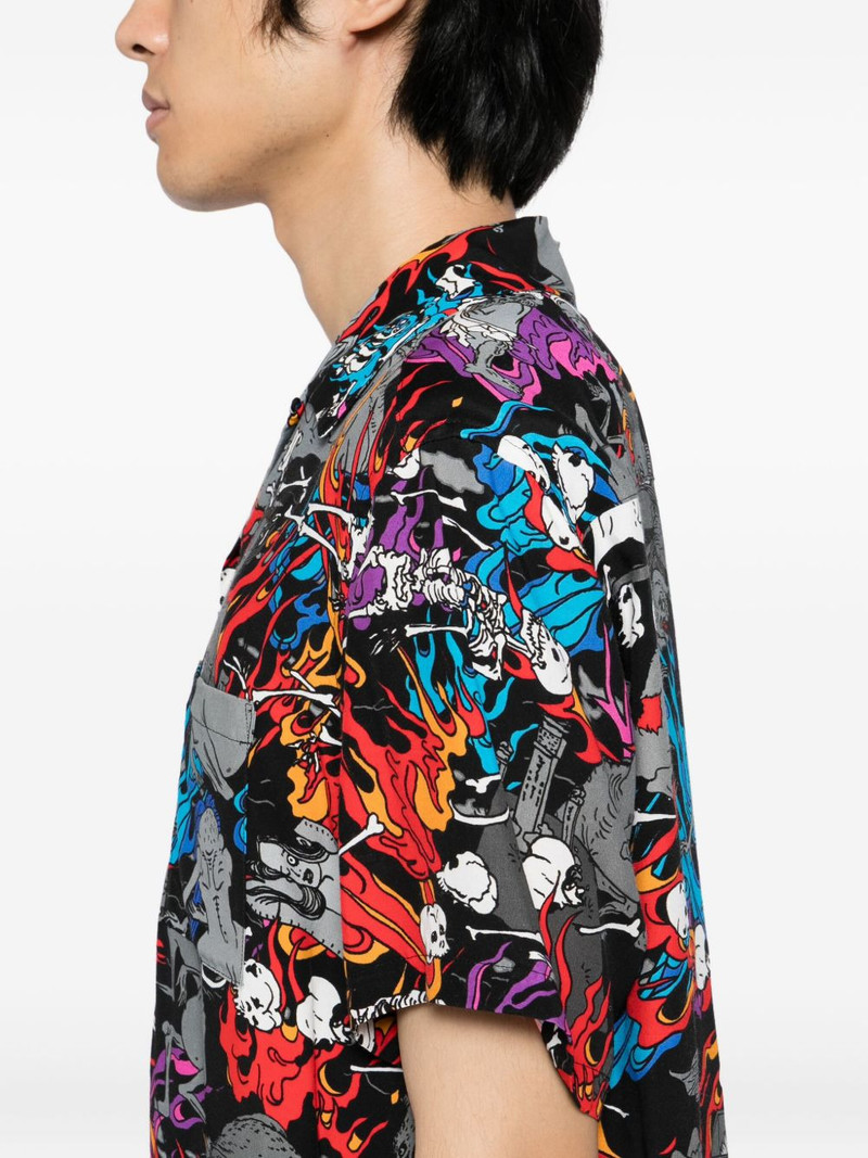 all-over graphic print shirt 5