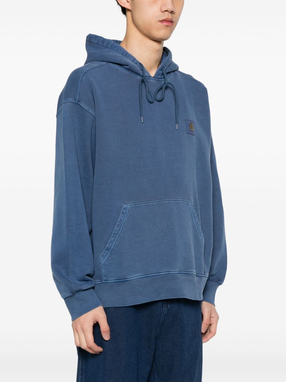 Nelson logo-patch hoodie - 3