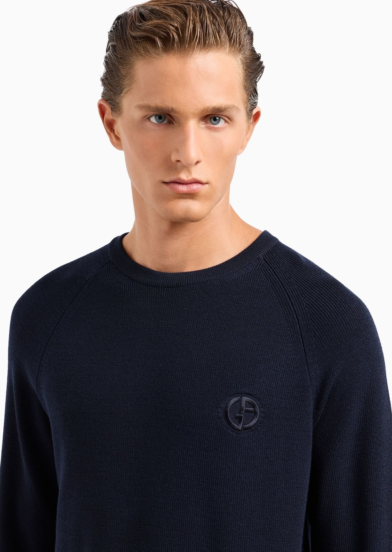 Virgin-wool, crew-neck jumper - 5