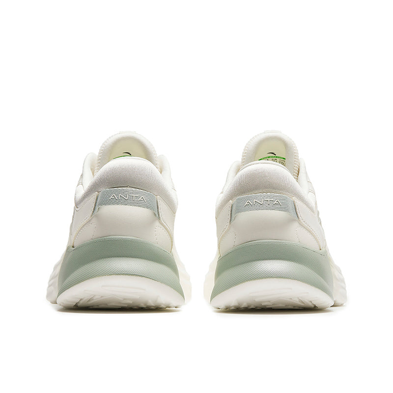 (WMNS) ANTA Running Series Sneakers 'White Green' 922425517-4 - 4