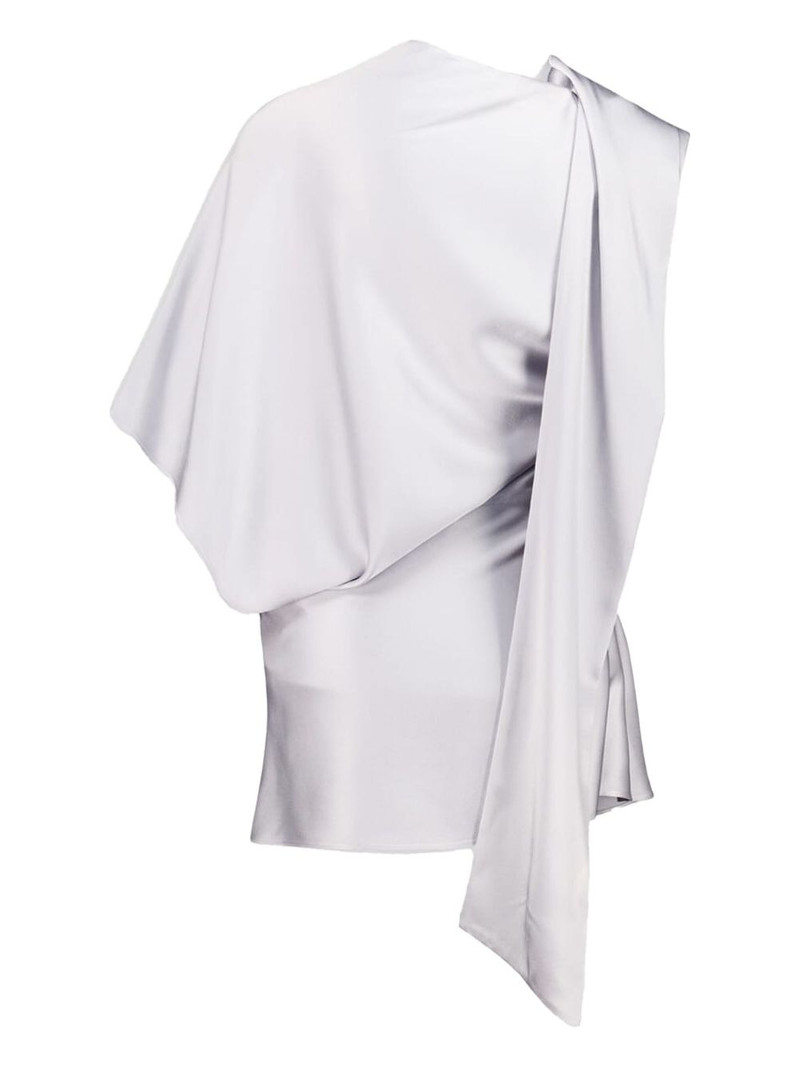 Stella McCartney draped asymmetric top outlook